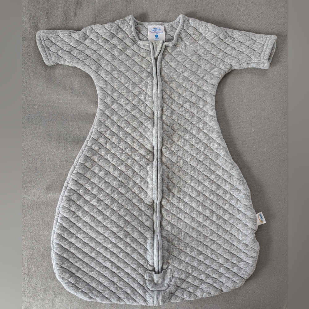 HALO Quilted SleepSack EasyTransition in Light Gray